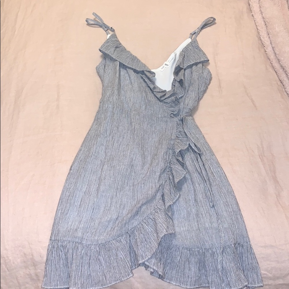 Striped Tie Dress WORN ONCE